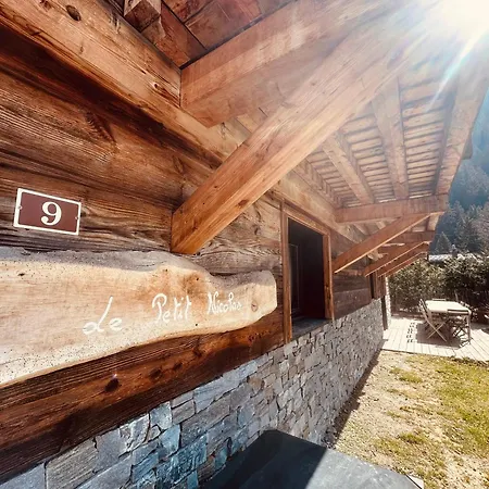 샬레 Le Petit Nicolas, Jacuzzi, Vue Mont Blanc