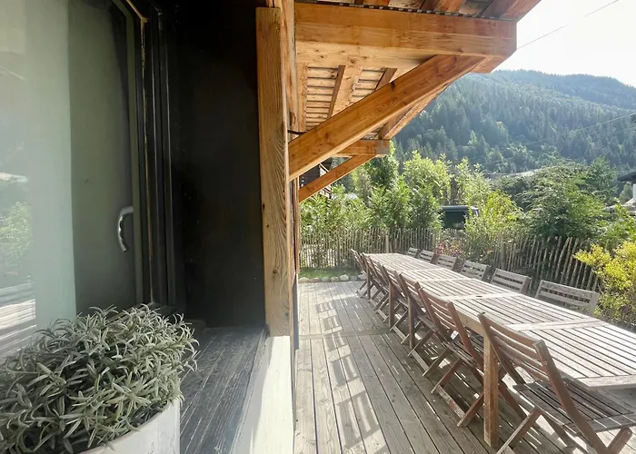 Le Petit Nicolas, Jacuzzi, Vue Mont Blanc Chalet *