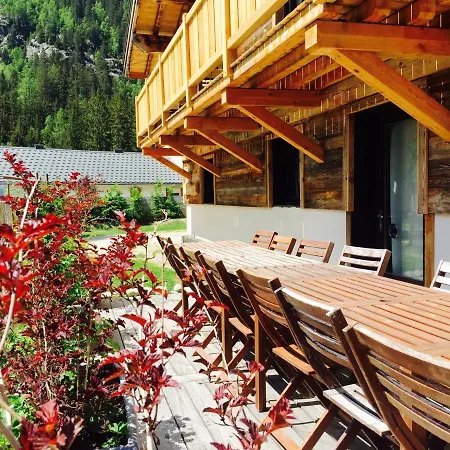 木屋 Le Petit Nicolas, Jacuzzi, Vue Mont Blanc *